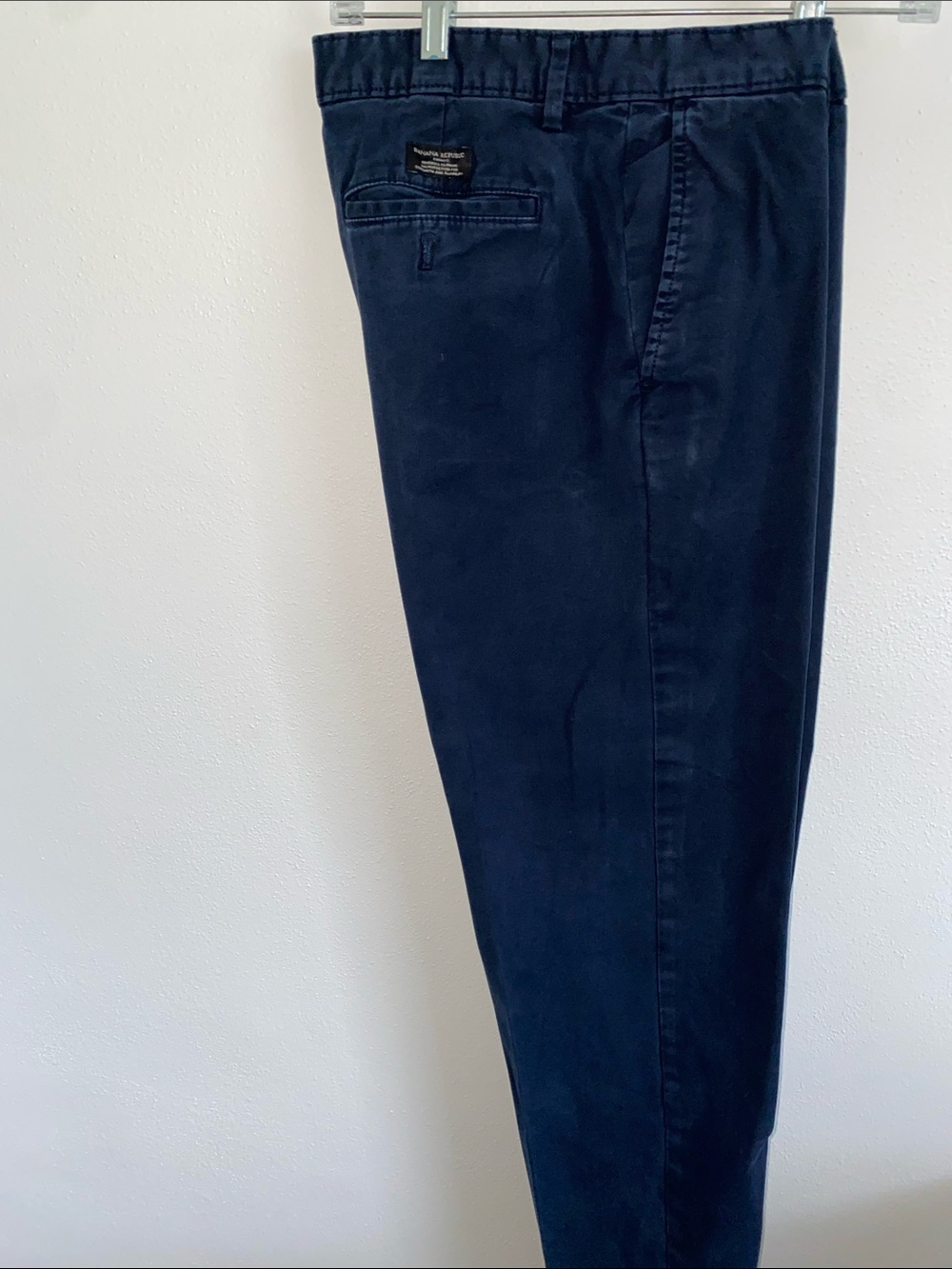 Banana Republic Navy Blue Chino Pants